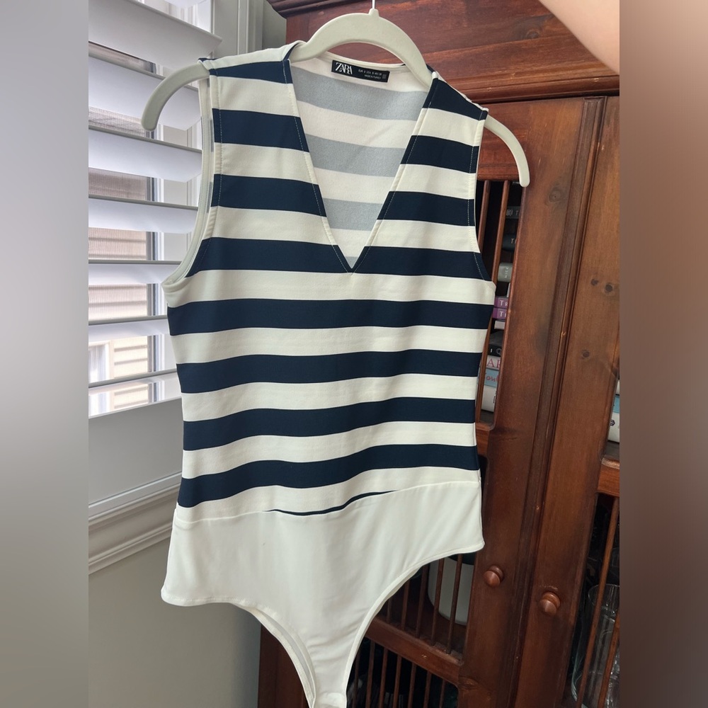 Zara Stripe Bodysuit